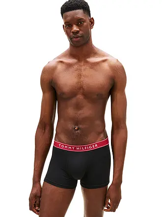 TOMMY HILFIGER | Pants lot de 3 rouge | schwarz